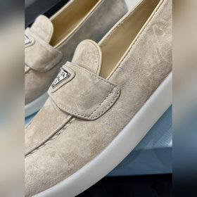PRADA 2024 новейшая модель лофей от PRADA для пар, полусабо из по