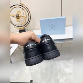Новые черные сверхмягкие кожаные туфли на толстой подошве от Prad