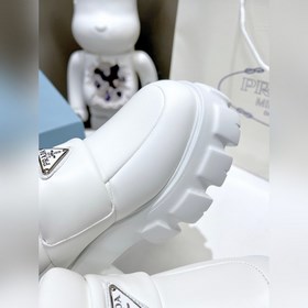 Новые черные сверхмягкие кожаные туфли на толстой подошве от Prad