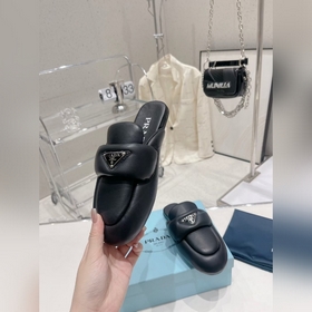 Лучшая версия тапочек Prada, туфли-муллеры очень удобны в носке, 