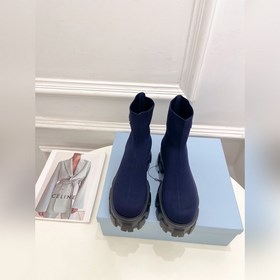 Prada 223  Серия ботинок с толстой подошвой и эластичными носкам