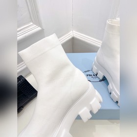 Prada 223  Серия ботинок с толстой подошвой и эластичными носкам