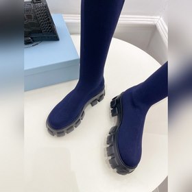 Prada 223  Серия ботинок с толстой подошвой и эластичными носкам