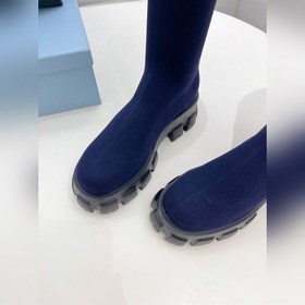Prada 223  Серия ботинок с толстой подошвой и эластичными носкам