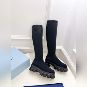 Prada 223  Серия ботинок с толстой подошвой и эластичными носкам