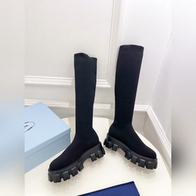 Prada 223  Серия ботинок с толстой подошвой и эластичными носкам