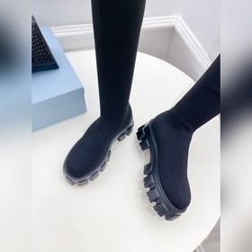Prada 223  Серия ботинок с толстой подошвой и эластичными носкам