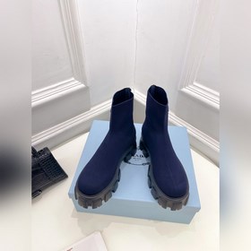 Prada 223  Серия ботинок с толстой подошвой и эластичными носкам