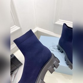 Prada 223  Серия ботинок с толстой подошвой и эластичными носкам