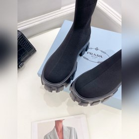 Prada 223  Серия ботинок с толстой подошвой и эластичными носкам