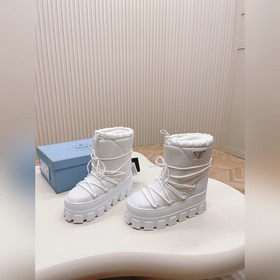 Prada RADA Популярная новинка Космические ботинки Лыжные ботинки 