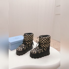 Prada RADA Популярная новинка Космические ботинки Лыжные ботинки 