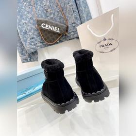 Prada RADA, модель «королевская комбинация», зимние сапоги, лыжны