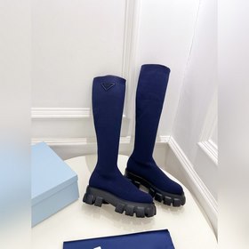 Prada 223  Серия ботинок с толстой подошвой и эластичными носкам