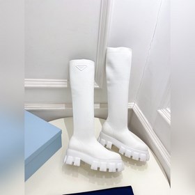 Prada 223  Серия ботинок с толстой подошвой и эластичными носкам