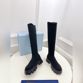 Prada 223  Серия ботинок с толстой подошвой и эластичными носкам