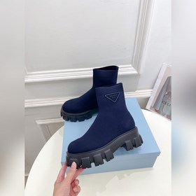 Prada 223  Серия ботинок с толстой подошвой и эластичными носкам