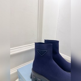 Prada 223  Серия ботинок с толстой подошвой и эластичными носкам
