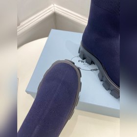 Prada 223  Серия ботинок с толстой подошвой и эластичными носкам