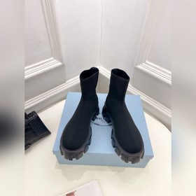 Prada 223  Серия ботинок с толстой подошвой и эластичными носкам