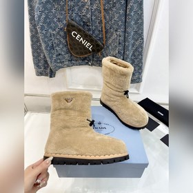 Prada RADA, модель «королевская комбинация», зимние сапоги, лыжны