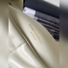 Белая сумка Cloud Bag 2024, новая версия с двойной цепочкой. Loul