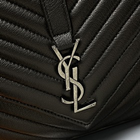#Monogram college# Черный серебряной застежкой_32 см Наконец-то,