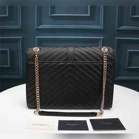 Классическая сумка SAINT LAURENT MONOGRAMME с шариковым узором из