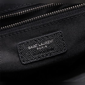 Классическая сумка SAINT LAURENT MONOGRAMME с шариковым узором из