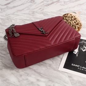 Серебряная застежка YSL Saint Laurent Saint Laurent & SL, пос