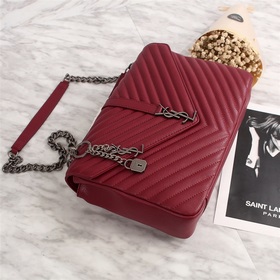 Серебряная застежка YSL Saint Laurent Saint Laurent & SL, пос