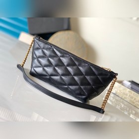 Новая модель сумки-пельмениз овечьей кожи от YSL 2024 Сумка через