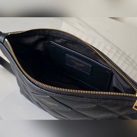 Новая модель сумки-пельмениз овечьей кожи от YSL 2024 Сумка через