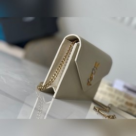 Кошелек LECASSANDRE с цепочкой Импортный кошелек из кожи ягненка 