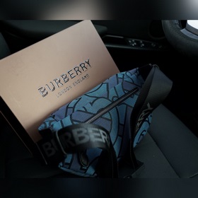 Официальный сайт Burberry. Высококачественная версия поясной сумк