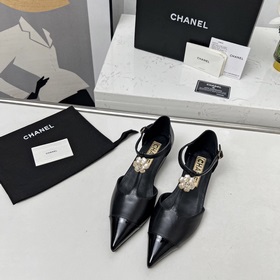 Высококачественные сандалии CHANEL 2024 с официального сайта Chan