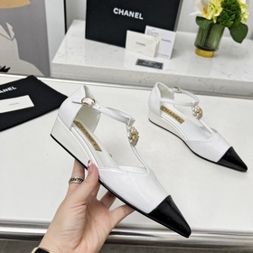 Высококачественные сандалии CHANEL 2024 с официального сайта Chan