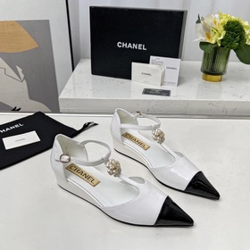 Высококачественные сандалии CHANEL 2024 с официального сайта Chan