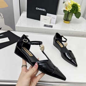 Высококачественные сандалии CHANEL 2024 с официального сайта Chan