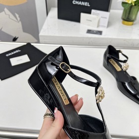 Высококачественные сандалии CHANEL 2024 с официального сайта Chan