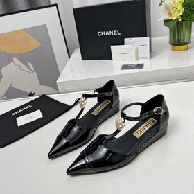 Высококачественные сандалии CHANEL 2024 с официального сайта Chan
