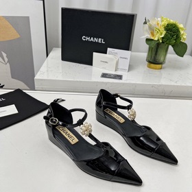 Высококачественные сандалии CHANEL 2024 с официального сайта Chan