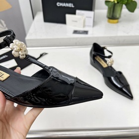 Высококачественные сандалии CHANEL 2024 с официального сайта Chan