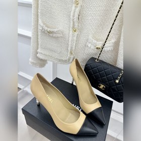 Четыре жемчужных туфли CHANEL 23ss весенняя новинка Сексуальные т