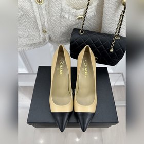 Четыре жемчужных туфли CHANEL 23ss весенняя новинка Сексуальные т