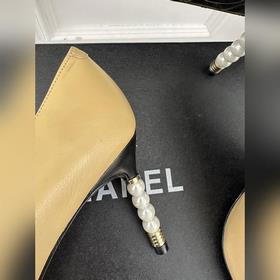 Четыре жемчужных туфли CHANEL 23ss весенняя новинка Сексуальные т