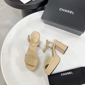Высококачественные сандалии CHANEL 2024 с официального сайта Chan