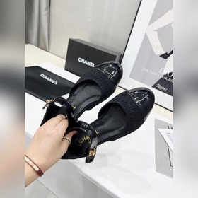 CHANL Chanel 2024 ранние весенние сандалии! Оригинальная модель в