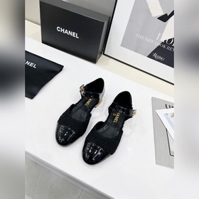 CHANL Chanel 2024 ранние весенние сандалии! Оригинальная модель в