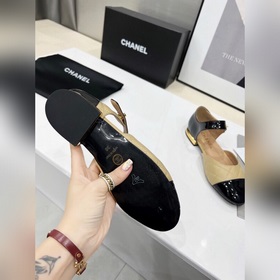 CHANL Chanel 2024 ранние весенние сандалии! Оригинальная модель в